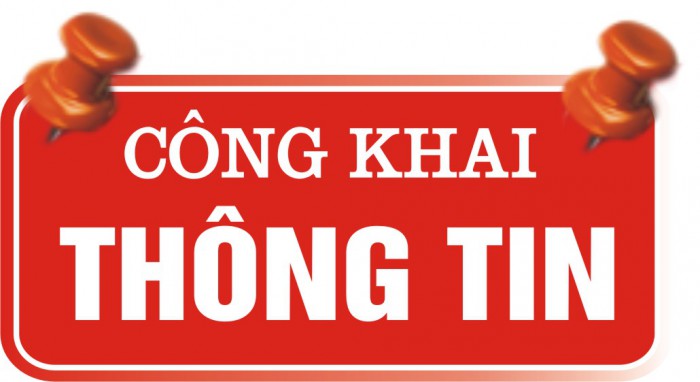 Công khai các khoản thu chi năm 2024